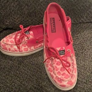 Girls Sperry Top-Sider sequence pink
